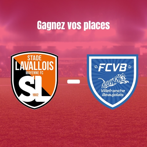 Les gagnants des invitations Stade Lavallois / FCVB